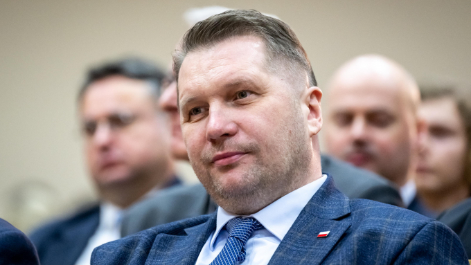minister edukacji Przemysław Czarnek