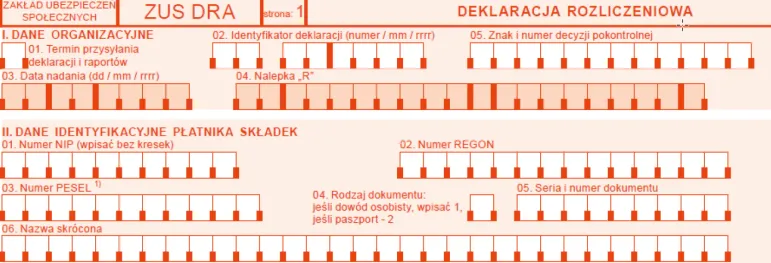 Nowy wzór ZUS DRA dla rozliczenia składki zdrowotnej od 1 maja 2023 r.