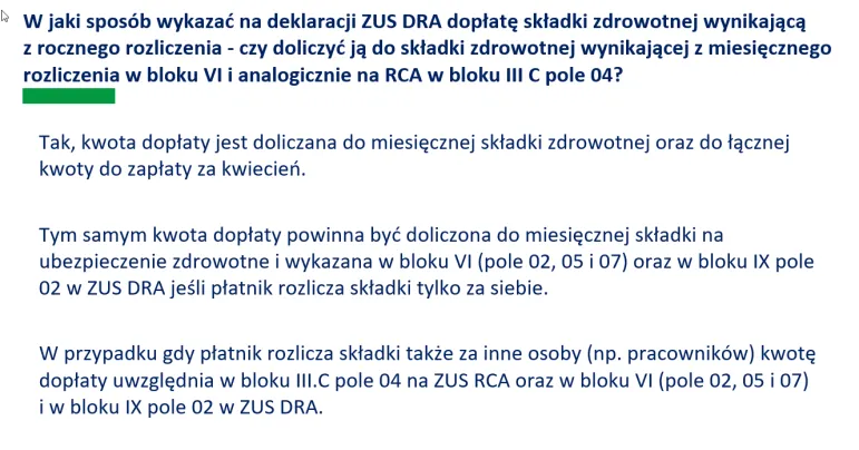 składka zdrowotna 2022 r.