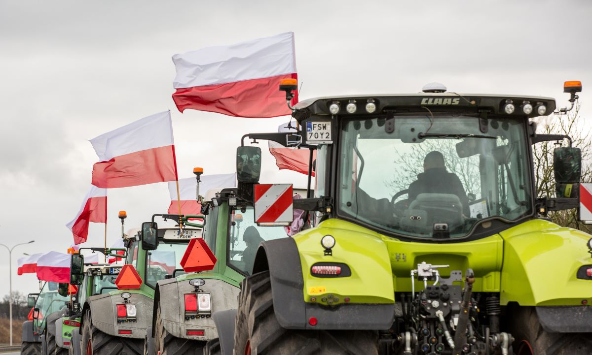 Mapa 600 blokad. Protestuje 70 000 rolników. Sprawdź online objazd do pracy. Strajk. [20 marca, Jak dojechać do domu, pracy i lekarza]