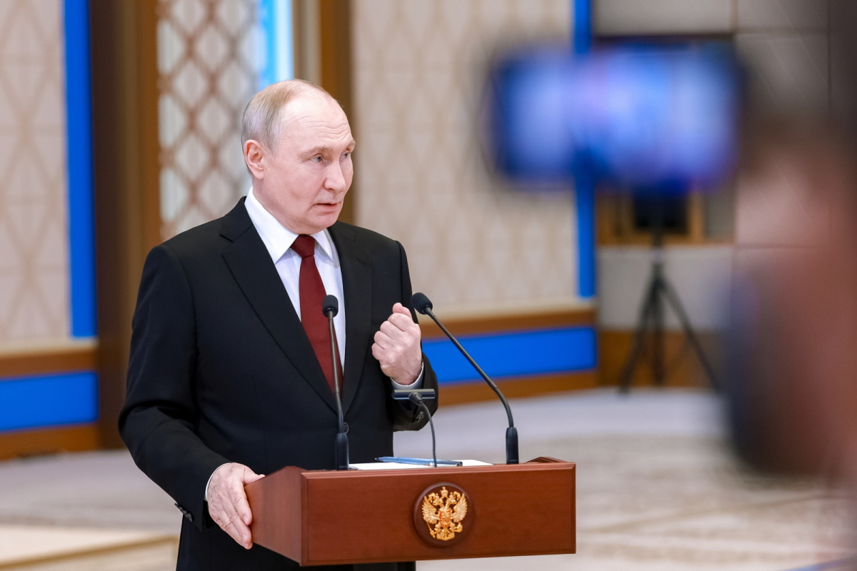 Przywódca Rosji Władimir Putin