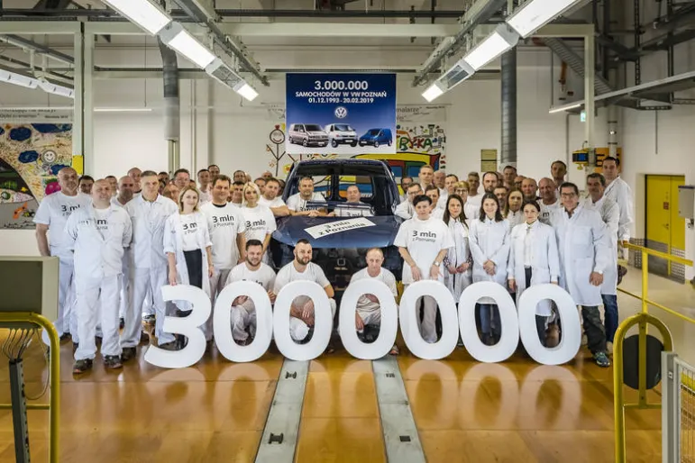 Volkswagen wyprodukował w Polsce już... 3 miliony aut!