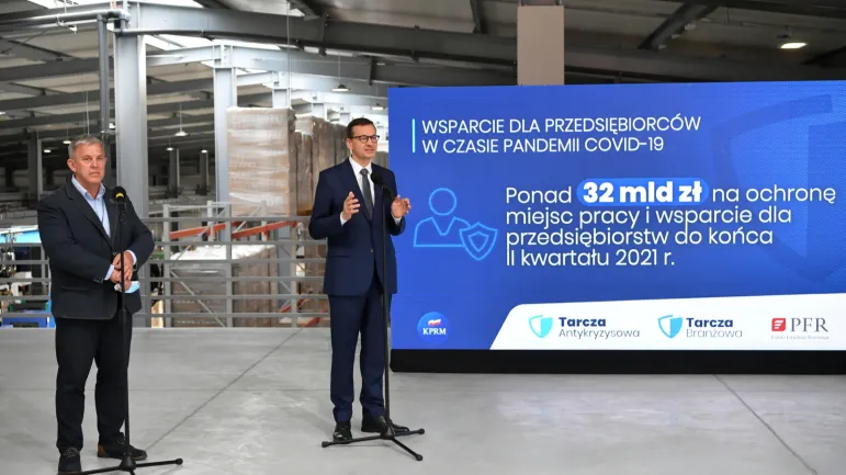 Morawiecki: Polski Ład to nowa propozycja po COVID-19 tworzenia setek tysięcy nowych, wysokopłatnych miejsc pracy