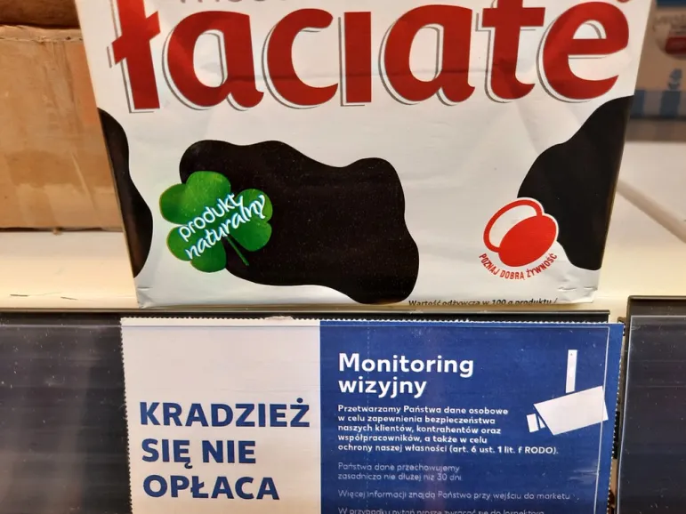 Czy Polacy kradną masło? Monitoring wizyjny w sklepach