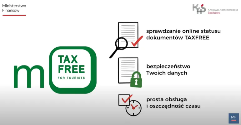 mTAX FREE PL aplikacja mobilna