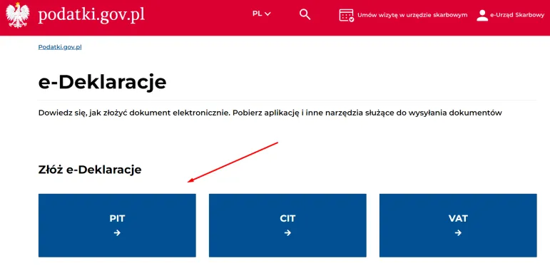 e-Deklaracje 2023 - nie ma interaktywnych formularzy, będzie możliwość przeglądania i pobrania złożonych PIT-ów z numerem referencyjnym