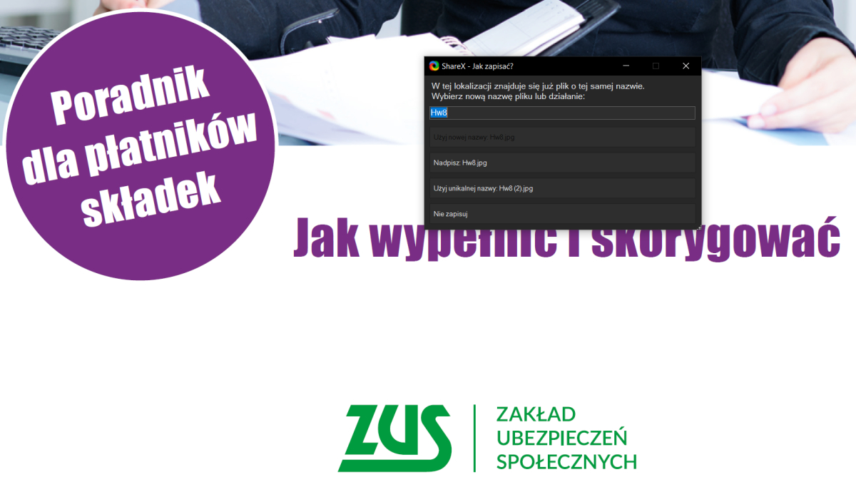 ZUS ZSWA do 31 marca 2023 r. Poradnik ZUS [PDF]