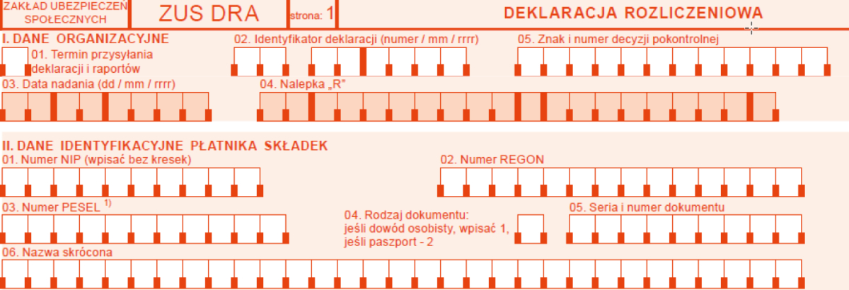 Nowy wzór ZUS DRA dla rozliczenia składki zdrowotnej od 1 maja 2023 r.
