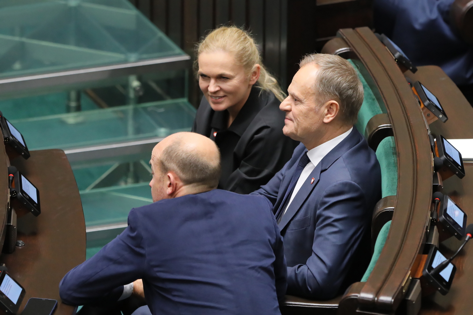 Donald Tusk, Barbara Nowacka, Borys Budka