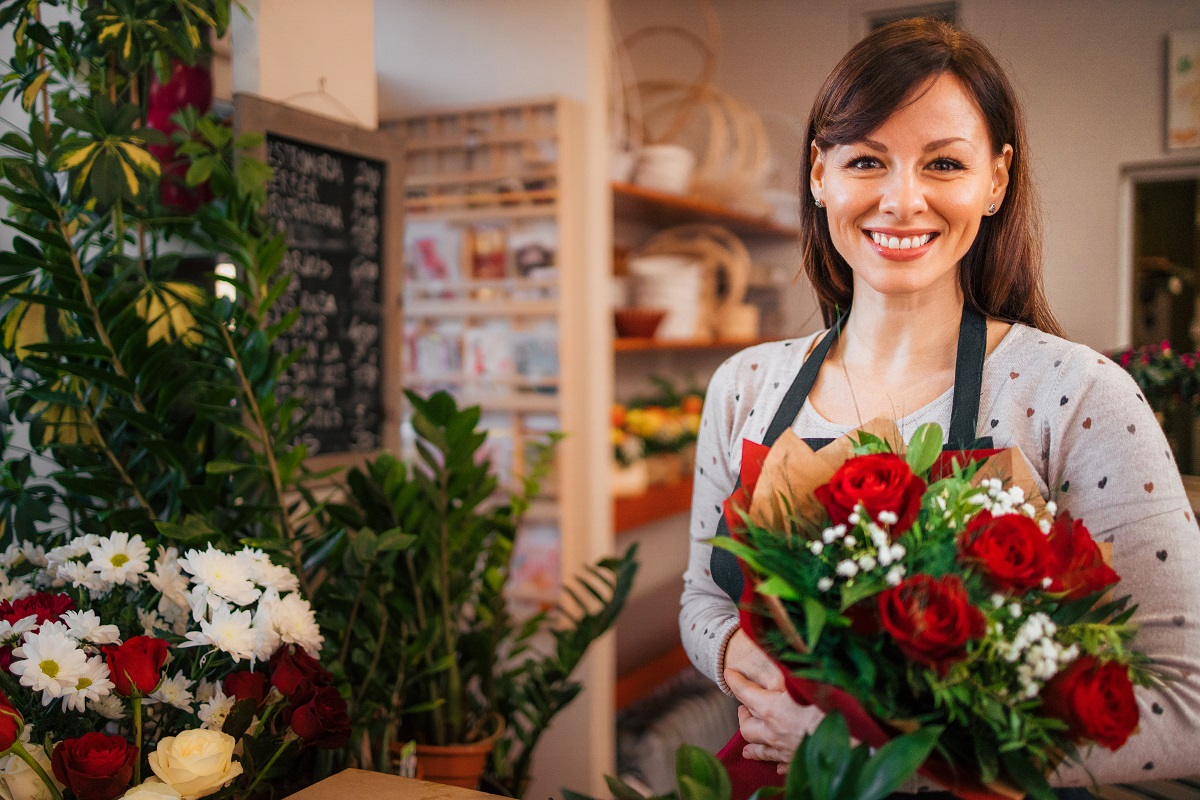 Z okazji zwiększonego obrotu w kwiaciarni, pracownikom mogą przysługiwać dodatkowe premie
