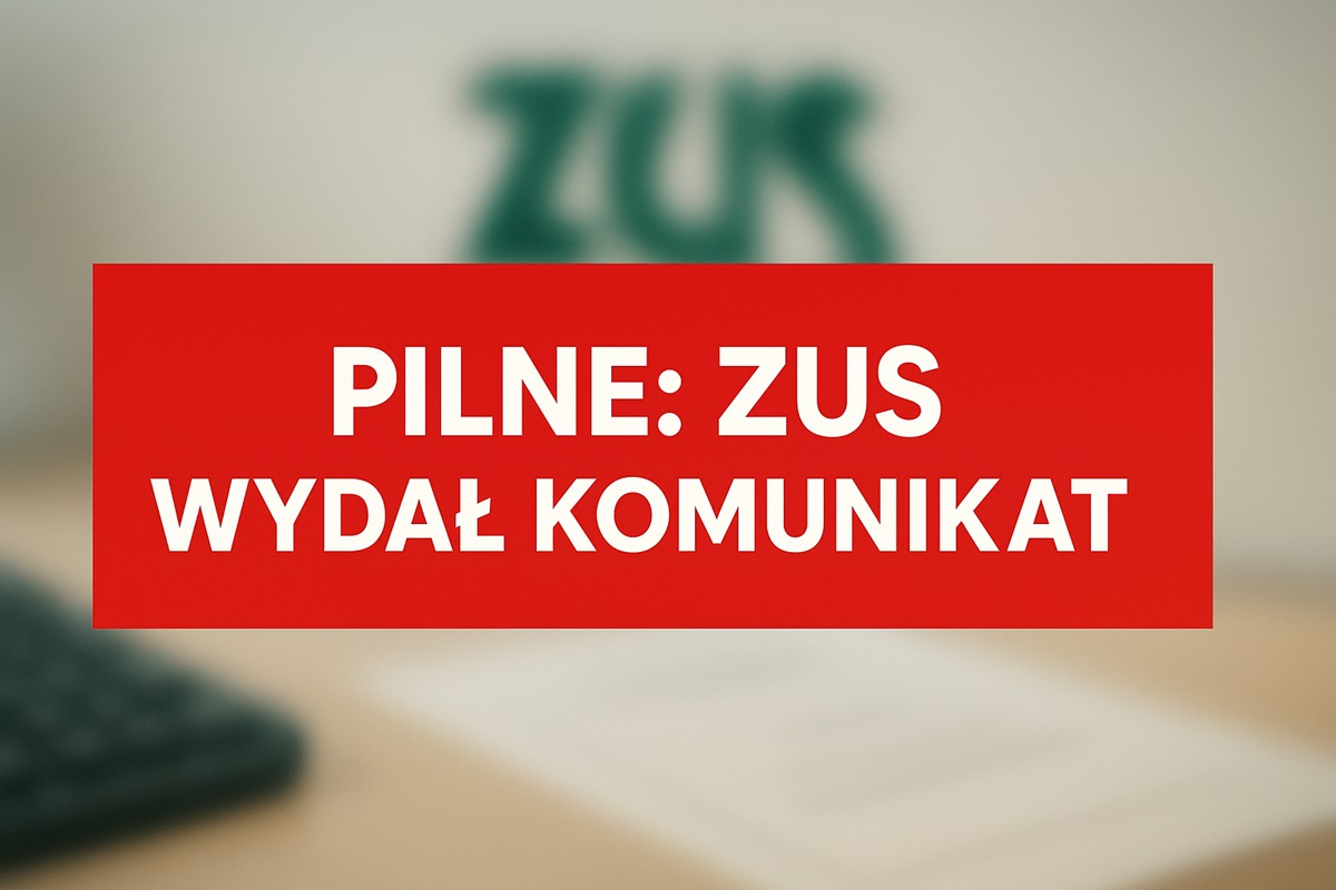 Pilny komunikat ZUS. Został tylko miesiąc na złożenie wniosku o to świadczenie. Potem pieniądze przepadną