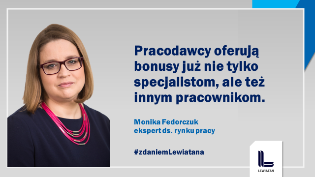 Bonusy dla pracowników.