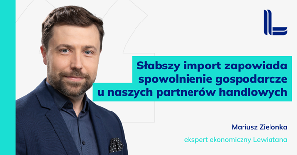 Eksport rośnie szybciej niż import