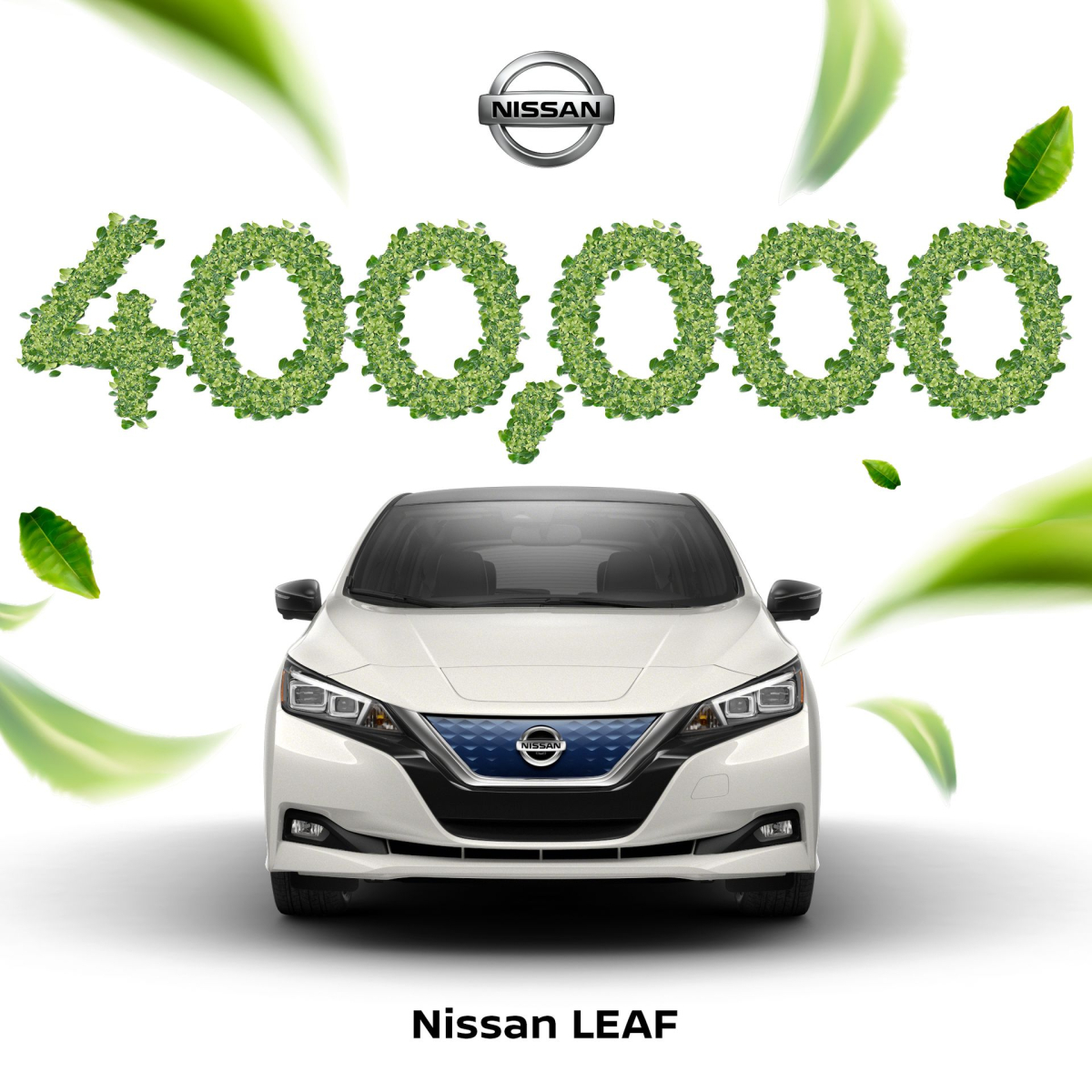 Nissan Leaf z rekordem sprzedaży. Powstało już 400 tys. sztuk!