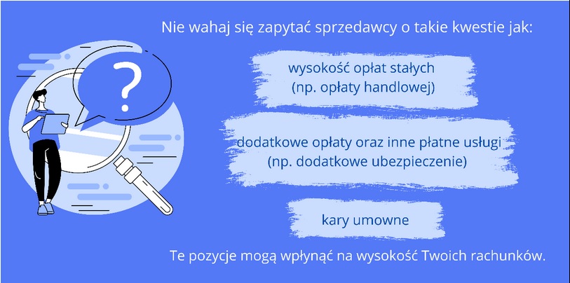 O co zapytać sprzedawcę?