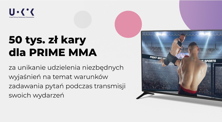 Prime MMA z karą od UOKiK