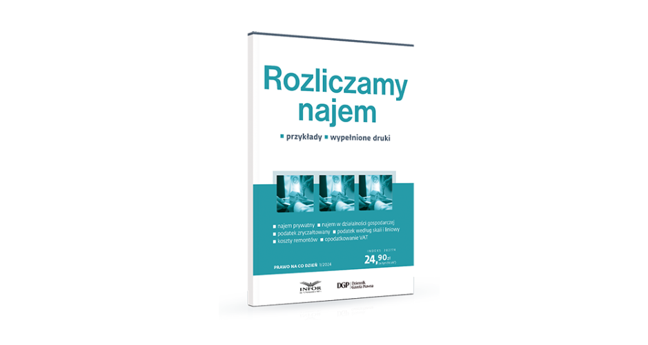 Rozliczamy najem. Przykłady, wypełnione druki [AUTOPROMOCJA]