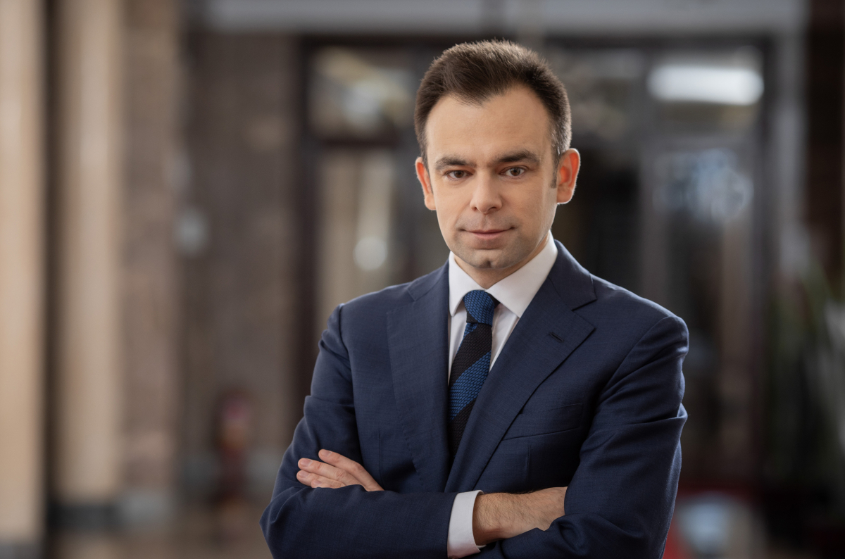 Minister finansów Andrzej Domański