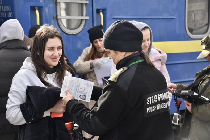 Już ponad 1,5 mln uchodźców w Polsce od 24 lutego