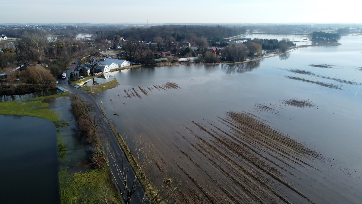 pole, rolnik, powódź