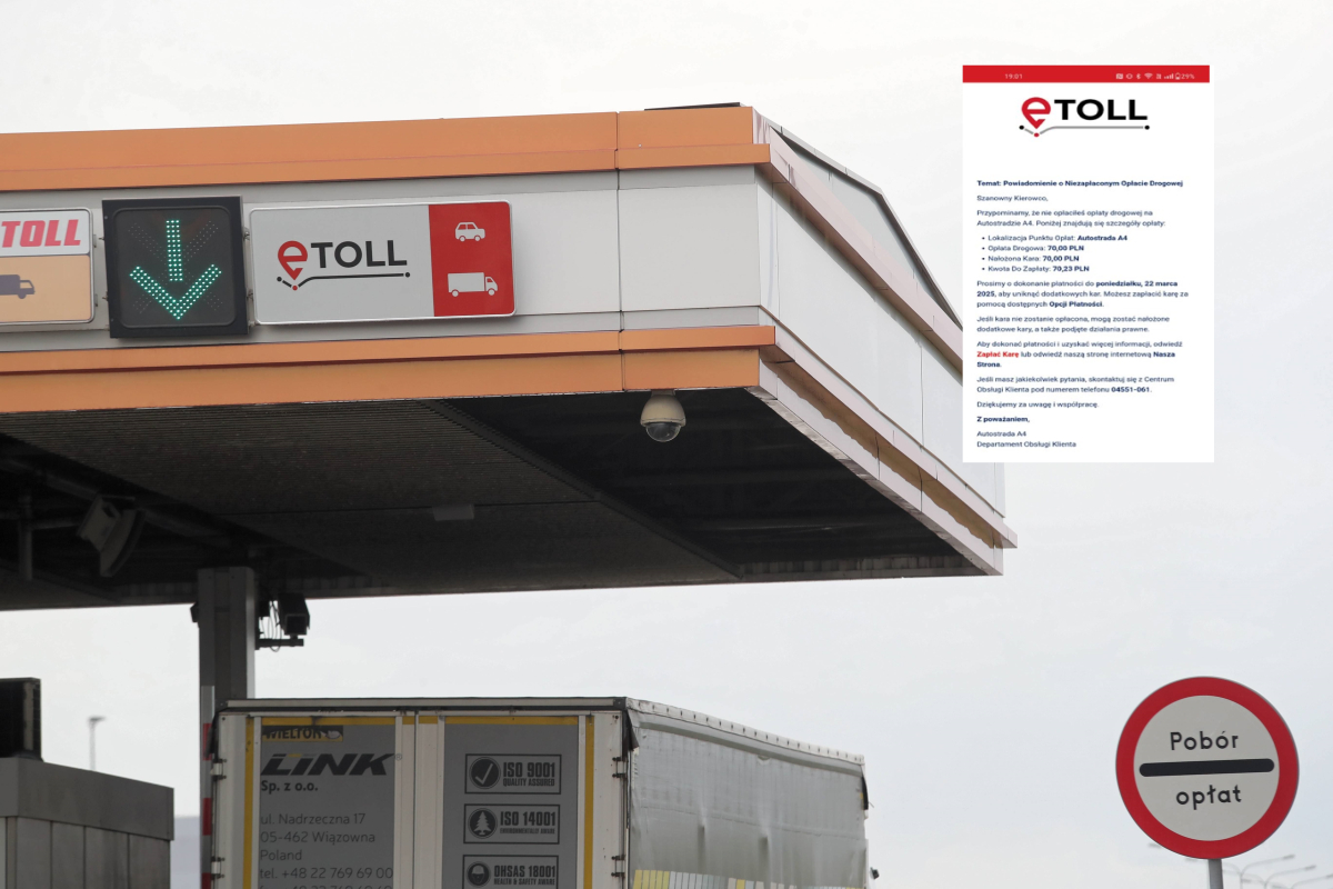 bramki na A2, e-toll