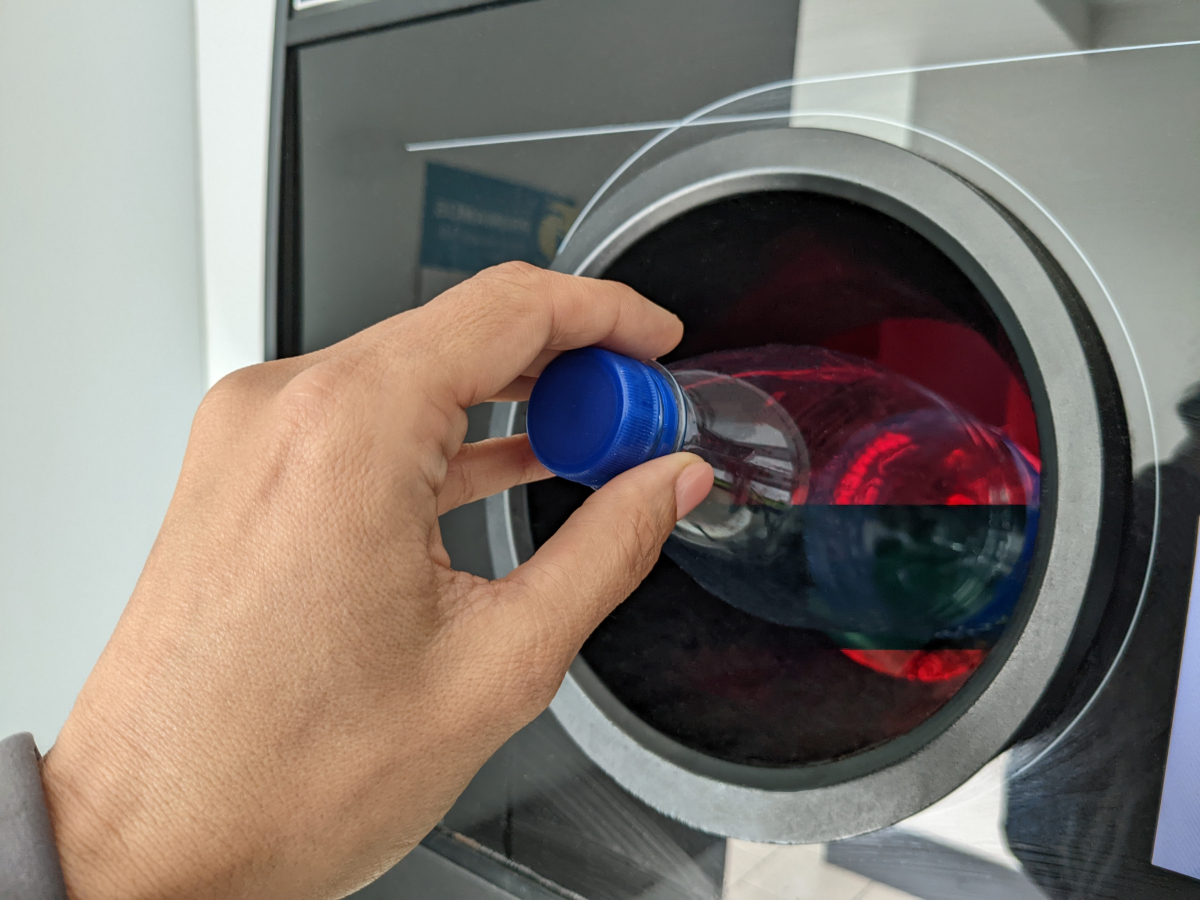 kaucjomat, system kaucyjny, zwrot butelek, kod kreskowy, opakowania, kaucja