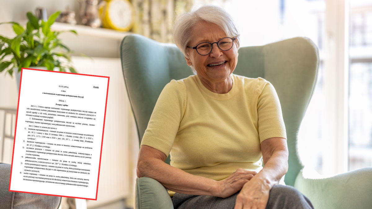 Senior nie zostanie już pozbawiony majątku ze względu na stan zdrowia – rząd likwiduje archaiczną instytucję