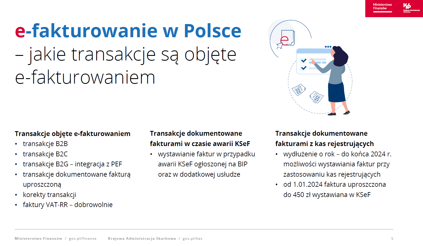 obowiązkowa e-faktura - transakcje