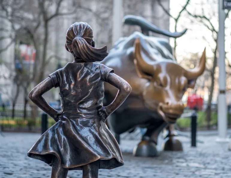 Fearless girl