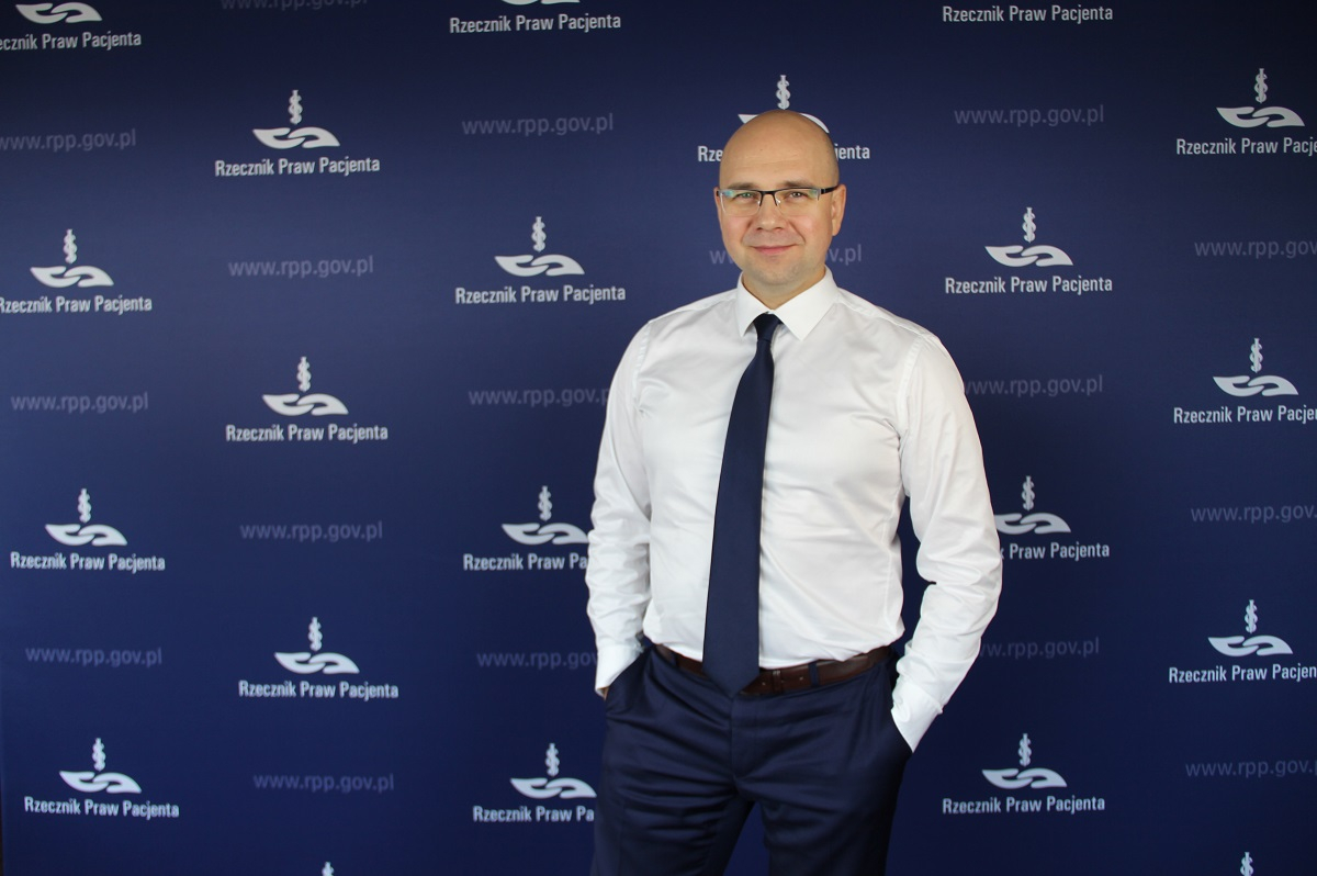 Rzecznik praw pacjenta Bartłomiej Chmielowiec