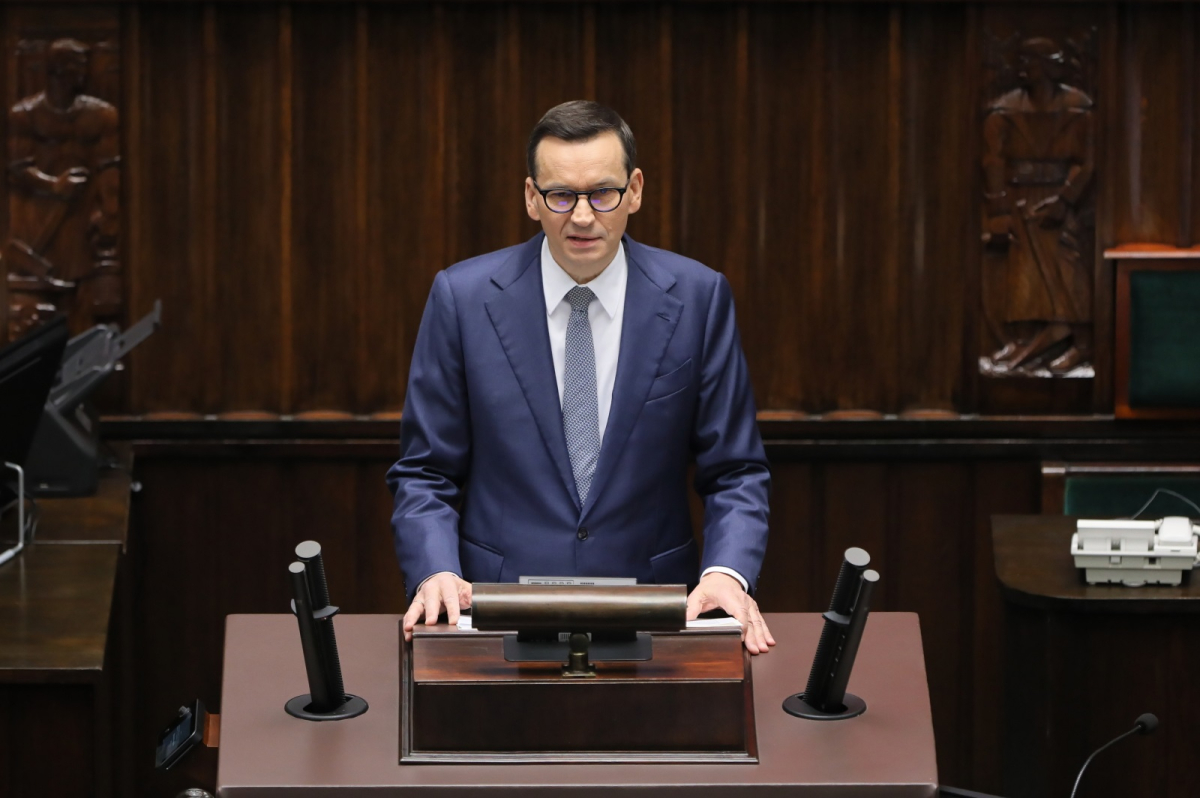 Morawiecki: klin podatkowy w Polsce jest najniższy wśród wszystkich unijnych krajów OECD