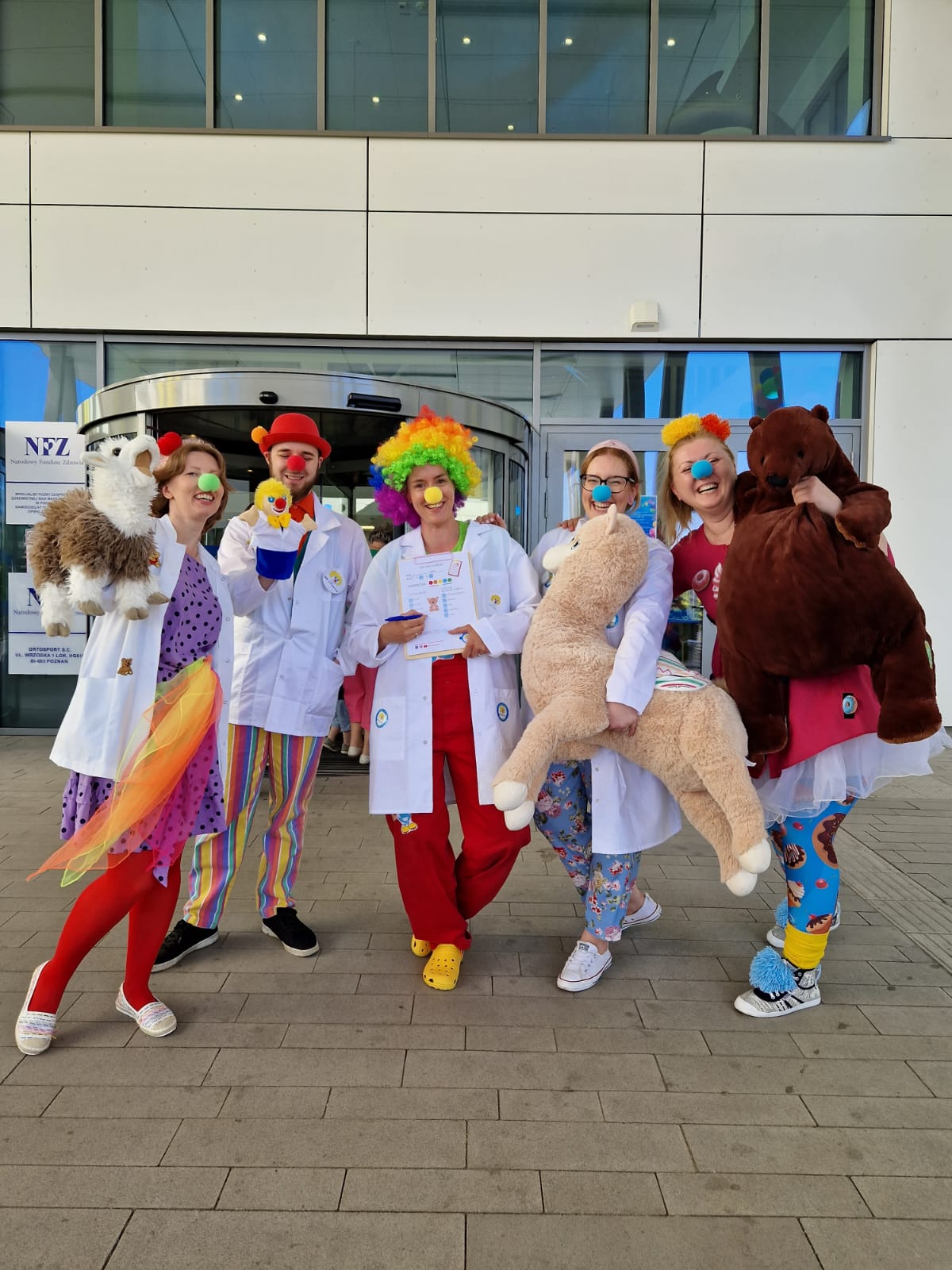 Fundacja Dr Clown wolontariusze