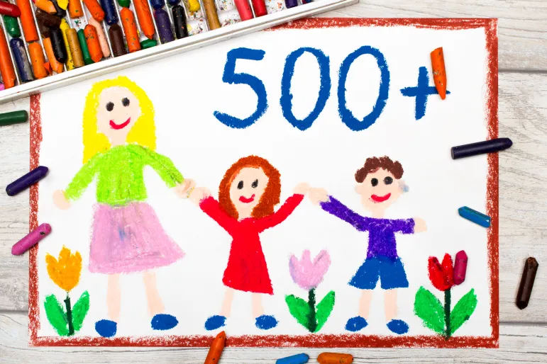 500 plus/fot. Shutterstock