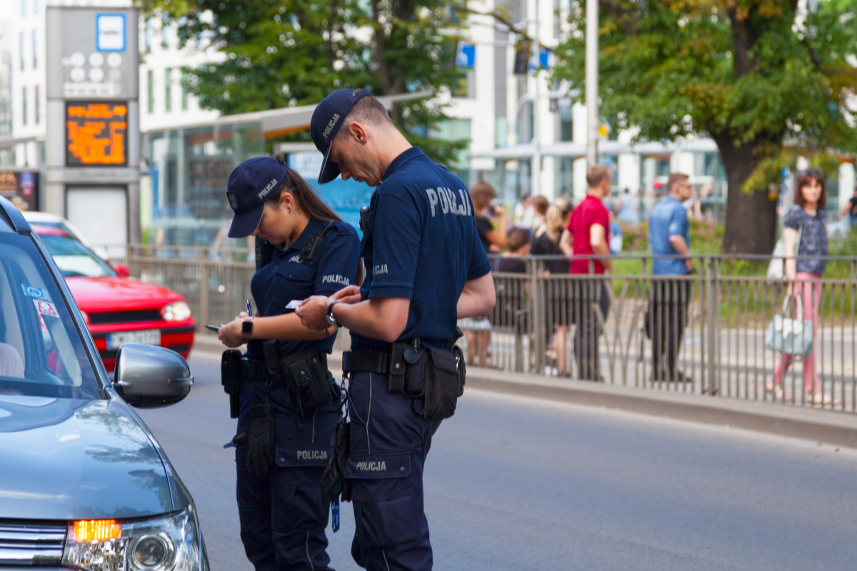 policja, punkty karne