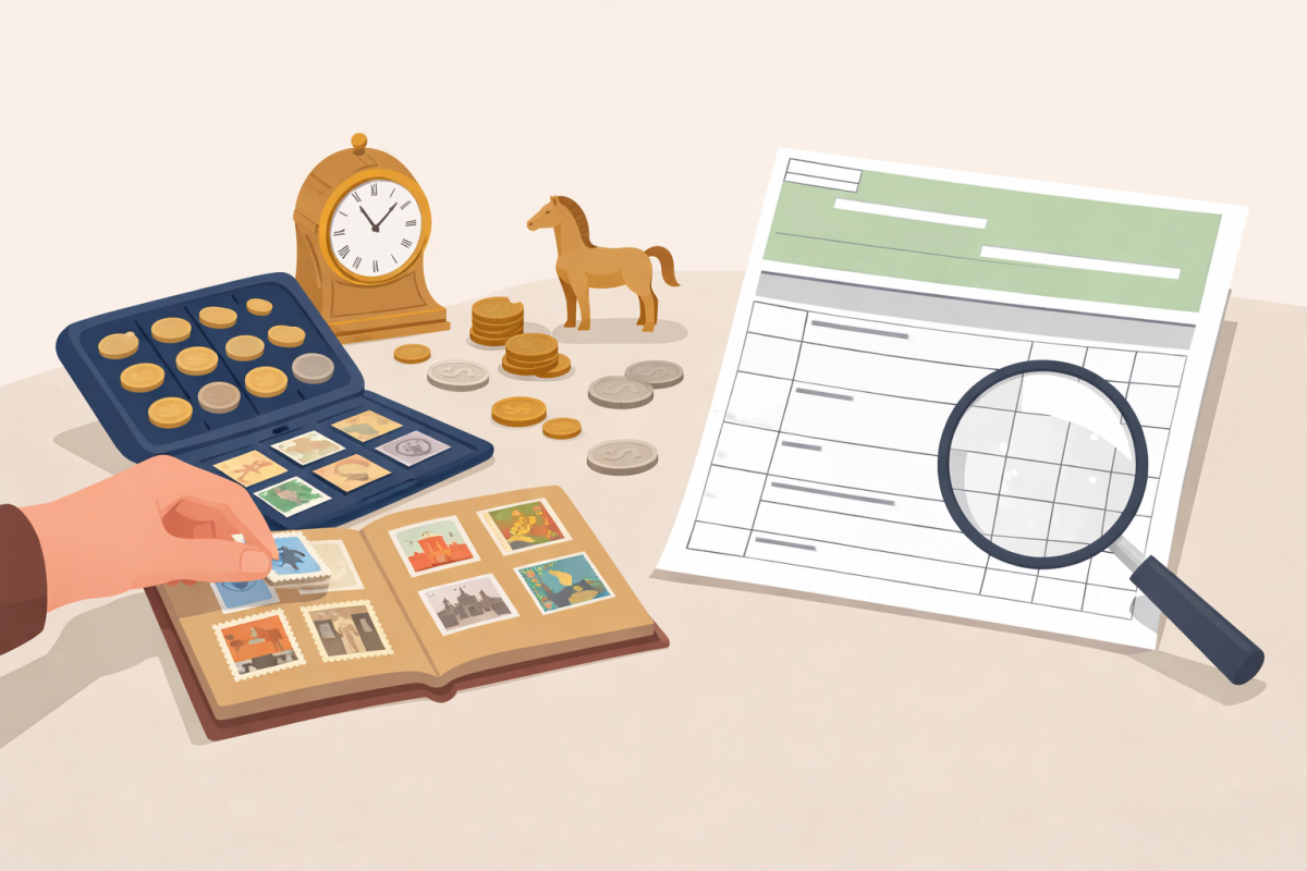 Kolekcja, sprzedaż, PIT