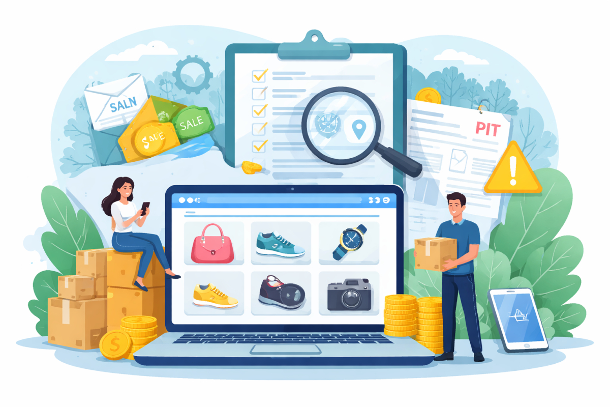 PIT: fiskus widzi Twoje sprzedaże w sieci. Kiedy internetowy handel jest opodatkowany?