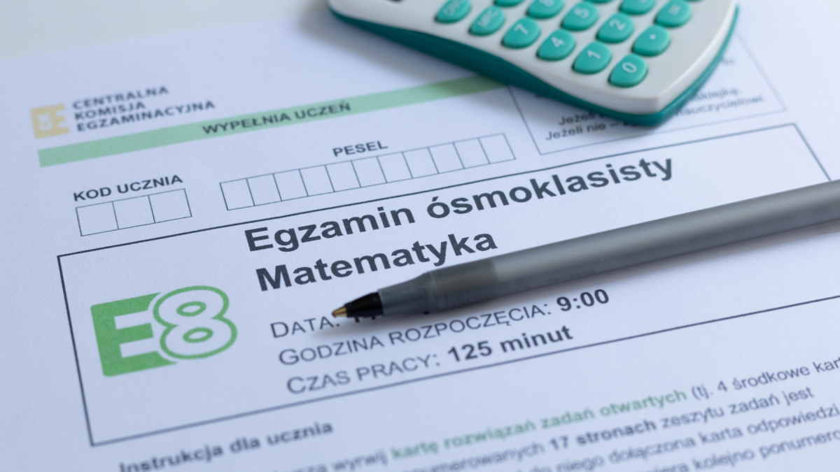 egzamin ósmoklasisty, matematyka, szkoła, uczniowie, oświata, CKE, arkusze