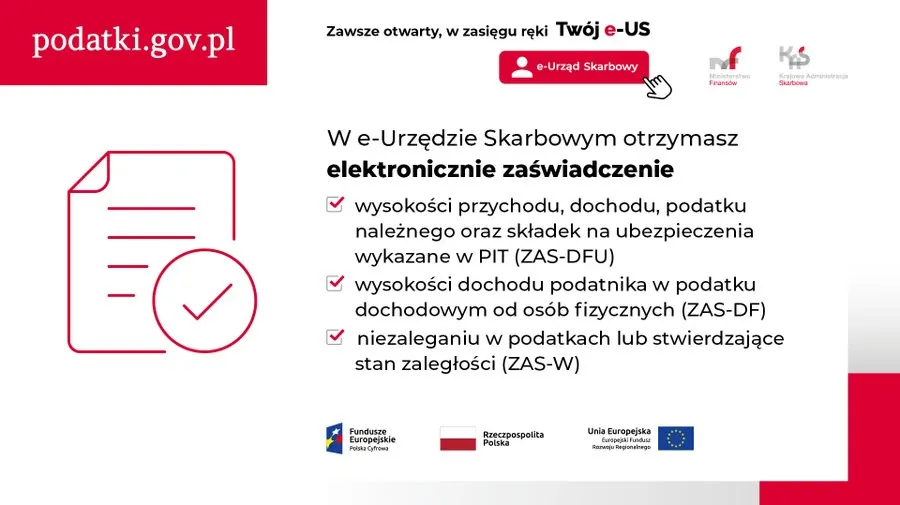 Zaświadczenie O Niezaleganiu W Podatkach Online. Elektroniczna Forma ...