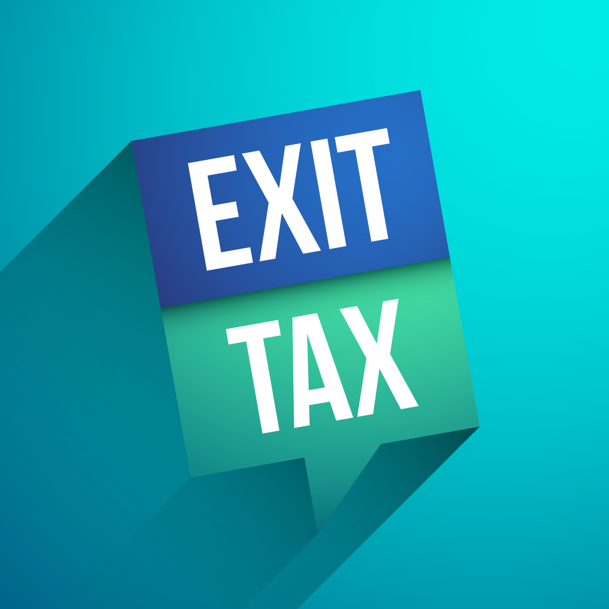 Exit,Tax,Graphic