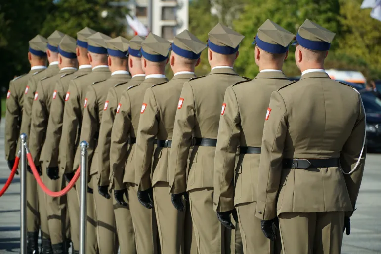 kompania reprezentacyjna wojsko armia żołnierze defilada święto wojska polskiego