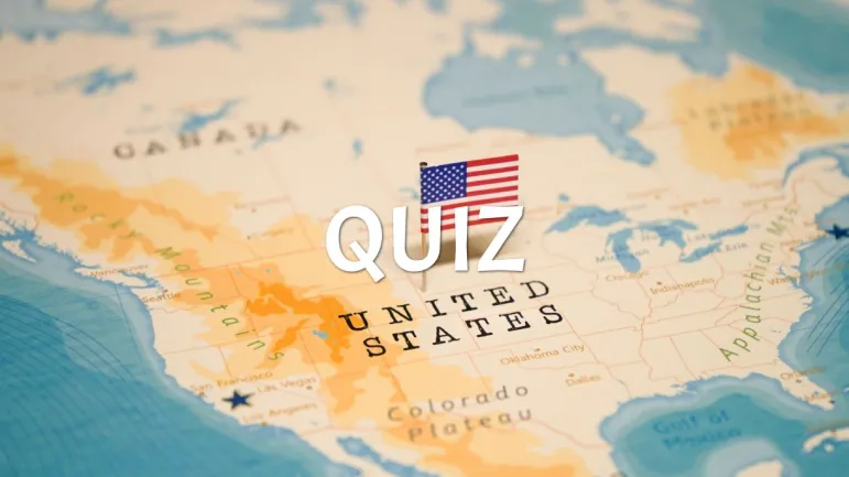 usa quiz stany zjednoczone