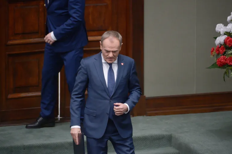 Donald Tusk - expose nowego premiera