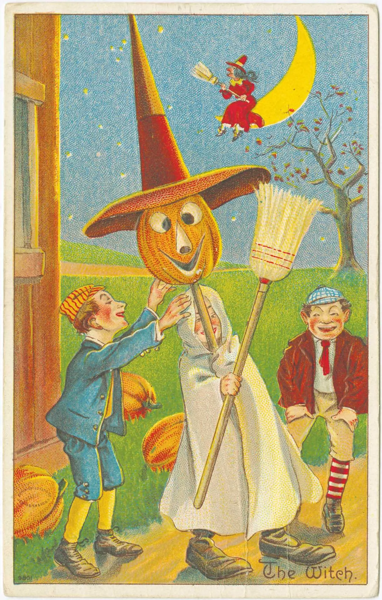 Halloweenowa ilustracja z 1905 r.