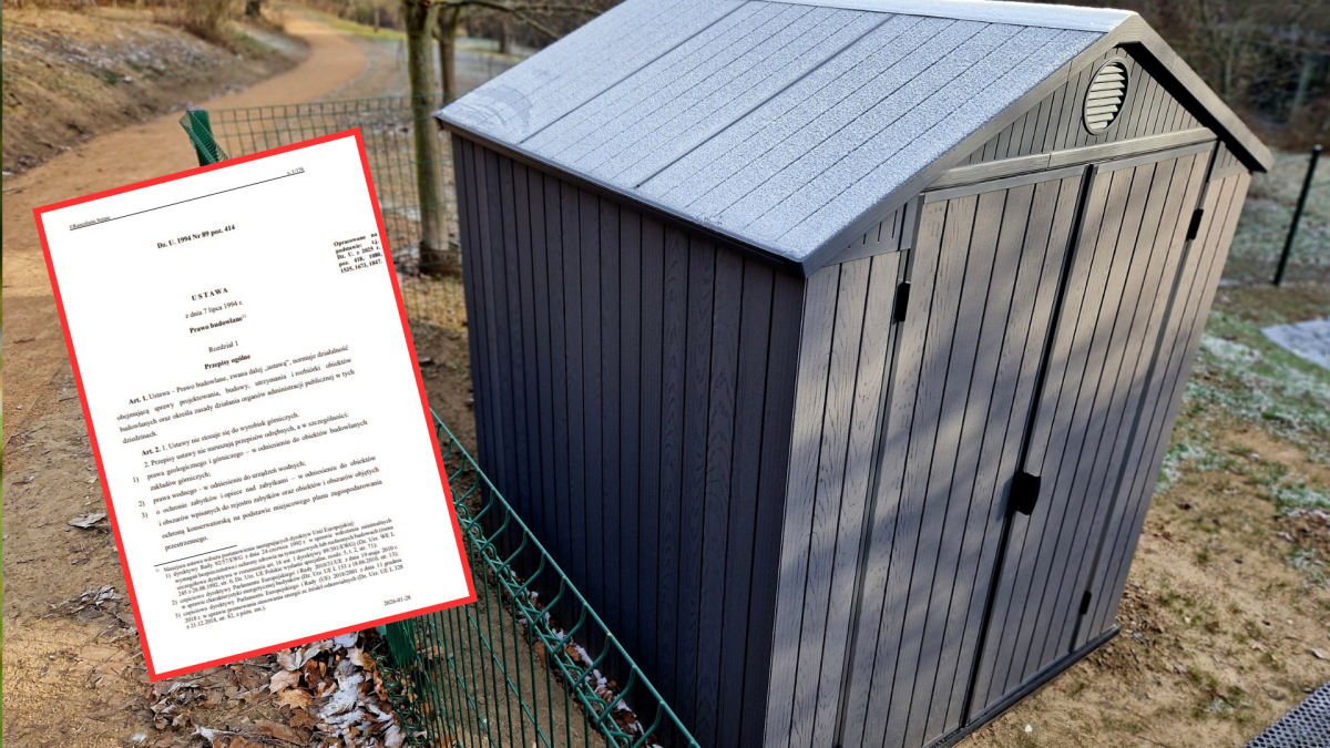 Pułapka w prawie budowlanym, na którą „łapie” się wiele osób: Szopa ogrodowa w odległości mniejszej niż 1,5 m od granicy nieruchomości, to samowola budowlana, za którą trzeba zapłacić nawet 10 tys. zł. Urzędnicy nie mają litości