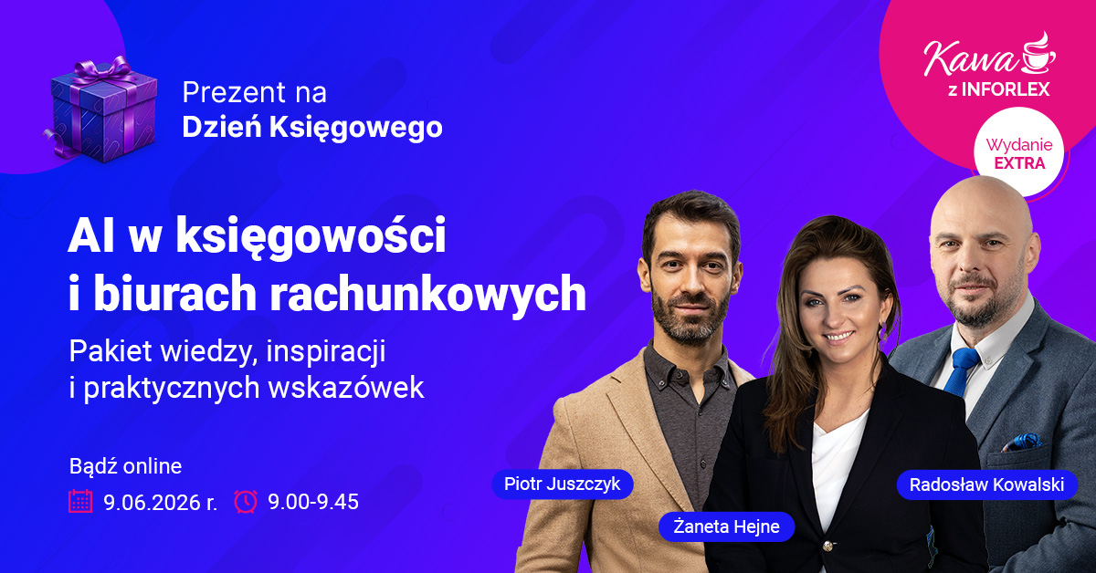 Kawa z INFORLEX: AI w księgowości i biurach rachunkowych