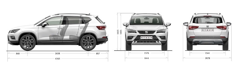 Seat Ateca Xcellence 2.0 TSI DSG 4Drive