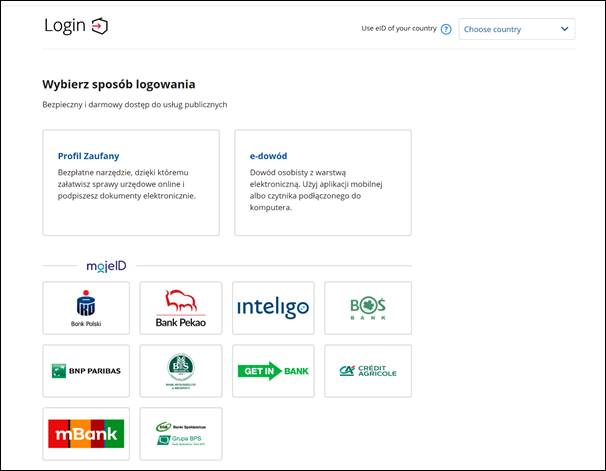 скриншот: login.gov.pl