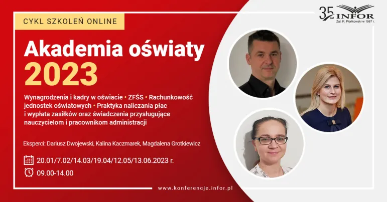 Akademia oświaty 2023 [szkolenie online]