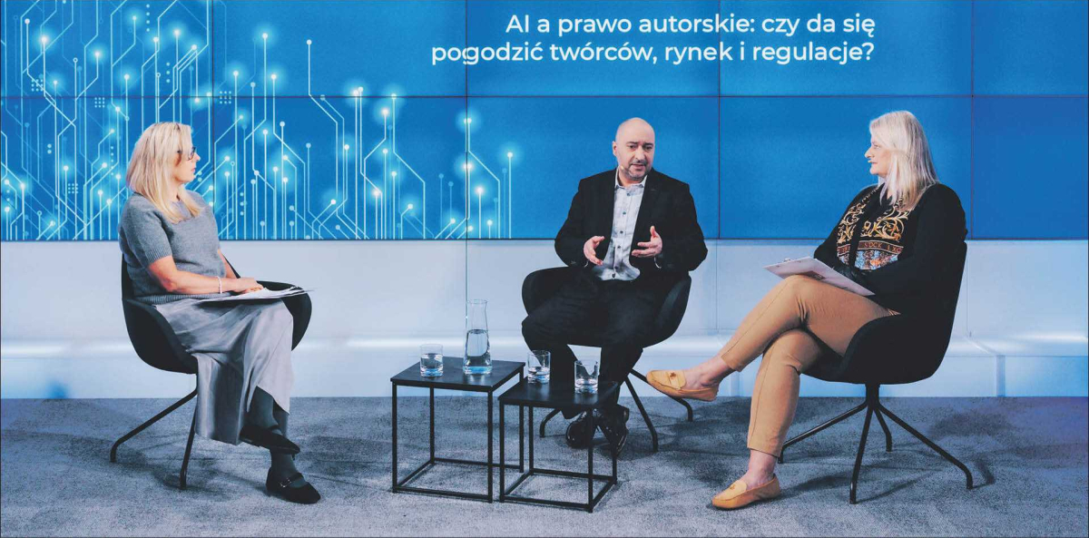 Patrycja Otto, Dziennik Gazeta Prawna, Miłosz Bembinow, prezes Stowarzyszenia Autorów ZAiKS, dr Magdalena Marucha-Jaworska, adiunkt w Katedrze Prawa Administracyjnego i Finansowego Przedsiębiorstw SGH