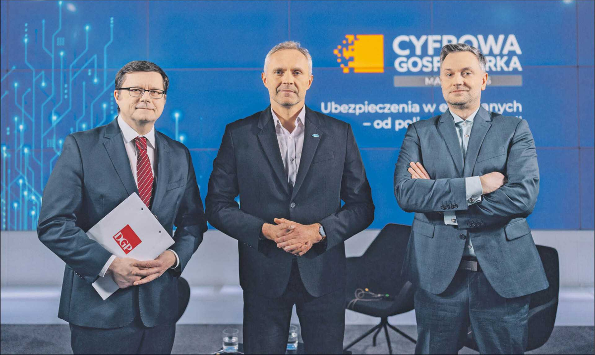 Jacek Pochłopień, redaktor INFOR PL SA, Grzegorz Pochopień, AI Expert, Senior Project Manager, Sii Polska, Michał Żelazowski, dyrektor sektora bankowego i usług finansowych, Sii Polska